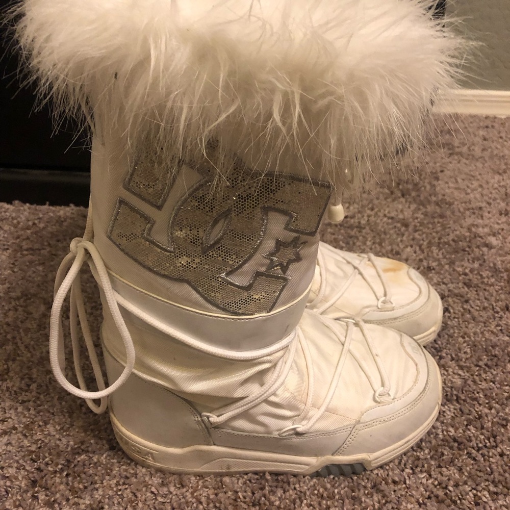 Fur DC snow boots